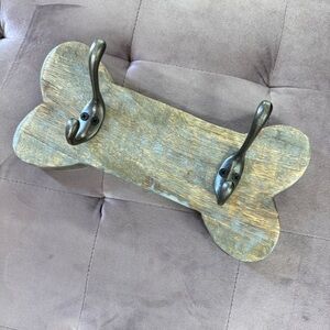 Dog Leash/Accessories Hook Wall Mounted Dog Bone Plaque